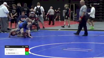 118 lbs Semifinal - Waylon Rogers, Orange, VA vs Josef Garshnick, Armagh , PA