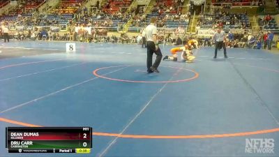 113 lbs Cons. Round 3 - Dru Carr, Carrington vs Dean Dumas, Killdeer