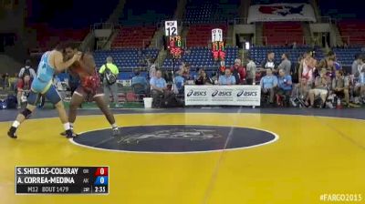 195 Quarterfinal Abraham Correa-Medina (Alaska) vs. Sam Shields-Colbray (Oregon)