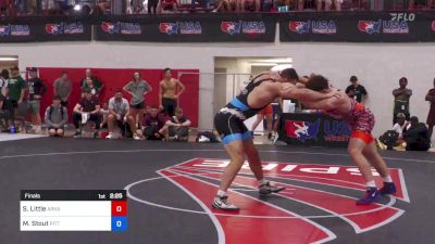 92 kg Final - Stephen Little, Arkansas Regional Training Center vs Mac Stout, Pittsburgh Wrestling Club