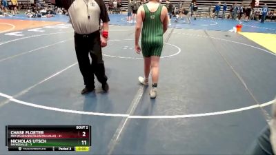 235 lbs Quarterfinals (8 Team) - Easton Braun, Paynesville vs Brady Melcher, PEM (Plainview/Elgin/Millville)