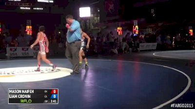 106 3rd Place Match Liam Cronin (California) vs. Mason Naifeh (Oklahoma)