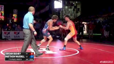 170 7th Place Match Matthew Waddell (Georgia) vs. Jordan Bushey (New York)