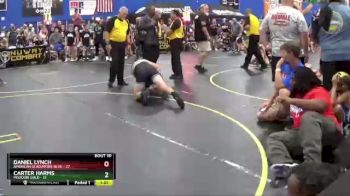 125 lbs Round 4 (6 Team) - Daniel Lynch, American Gladiators-Blue vs Carter Harms, Missouri Gold