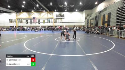 141D lbs Rr Rnd 1 - Ryan Dal Pizzol, Sacred Heart vs Michael Leveille, Purdue