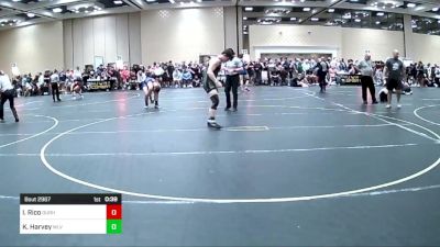 165 lbs Consi Of 32 #1 - Ivan Rico, Durham Elite vs Korbyn Harvey, Wlv Jr Wrestling