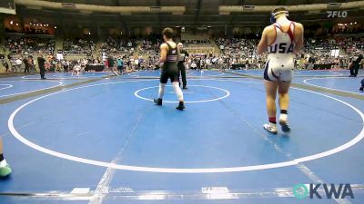 170 lbs Quarterfinal - Braden Strain, Berryhill Wrestling Club vs Chase Sherman, Wagoner Takedown Club