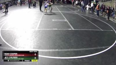 102 lbs Cons. Round 5 - Noah Cooper, Lincoln Squires Wrestling Club vs Jett Childers, Nebraska Elite Wrestling Club