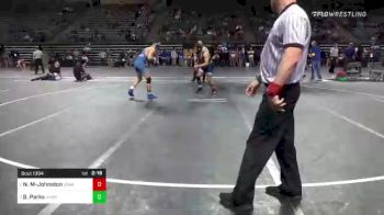 157 lbs Quarterfinal - Nolan Miller-Johnston, Iowa Central vs Brenden Parks, Harper