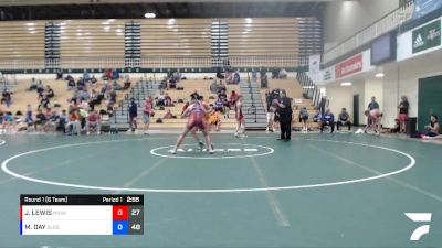 160 lbs Round 1 (6 Team) - MASON DAY, BROWNSBURG/LEGENDS OF GOLD vs JAYDEN LEWIS, MIDWEST RTC