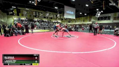 175 lbs Cons. Round 4 - Eli Gould, Canyon Springs vs Lawson Fry, La Costa Canyon