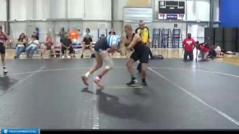 138 lbs Round 4 (6 Team) - Claudia Heeney, American Gladiators-Lady Saints vs Piper Moll, Hastings Wrestling Academy