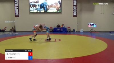 65 kg Con 16 #2 - Ben Freeman, Michigan Regional Training Center vs Jacob SIlzer, Irtc