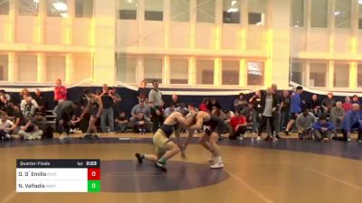 149 lbs Quarterfinal - Dylan D`Emilio, Ohio State vs Nick Vafiadis, Navy