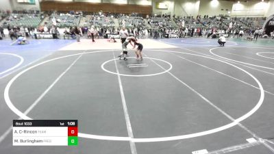 80 lbs Rr Rnd 3 - Alyciana Cormier-Rincon, Team Aggression vs Magdalena Burlingham, Predators WC