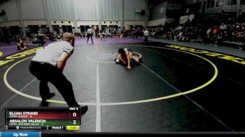 132 lbs 1st And 3rd - Absalon Valencia, Comal Smithson Valley vs Elijah Strand, Lucas Lovejoy