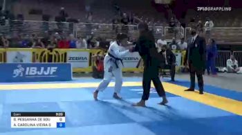 GABRIELI PESSANHA DE SOUZA MARIN vs ANA CAROLINA VIEIRA SROUR 2021 Pan Jiu-Jitsu IBJJF Championship