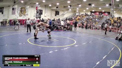 182 lbs Quarterfinal - Arthur Tyler McCown, Servite vs Michael Vassalle, Chino