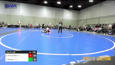 80 lbs Rr Rnd 2 - Apollo Rojas-Crawfod, Funky Singlets vs Ely Groom, Untouchables 9u Purple