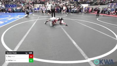 73 lbs Quarterfinal - Tyton Ray, Prodigy Elite Wrestling vs Dylan Miller, Oklahoma Wrestling Academy