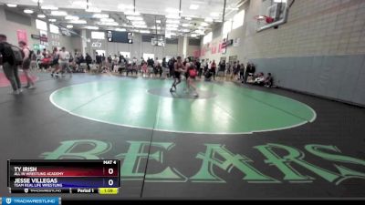 113 lbs Quarterfinal - Ty Irish, All In Wrestling Academy vs Jesse Villegas, Team Real Life Wrestling