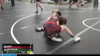 120 lbs Round 3 (8 Team) - Jackson Weller, Edge vs Jon Smith, Kraken