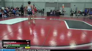 170 lbs Round 2 (8 Team) - Roberto Padilla, New Jersey vs Benidetto Aburumuh, Nebraska