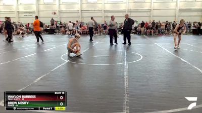 100 lbs Round 5 (6 Team) - Drew Nesity, Forge vs Waylon Burress, Team Shutt