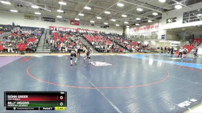 184 lbs Champ. Round 1 - Billy Higgins, Nebraska-Kearney vs Donn Greer, CSU-Pueblo