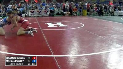 152 Champ. Round 2 Michael Manley (Pennsylvania) vs. Solomon Duncan (North Carolina)