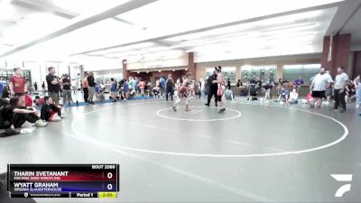 125 lbs Semifinal - Tharin Svetanant, Machine Shed Wrestling vs Wyatt Graham, Virginia Slaughterhouse