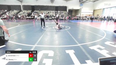 50 lbs Rr Rnd 1 - Giovanny Savarese, ApexK3 vs Matthew Baney, Revival Yellow