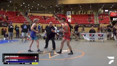 126 lbs Semifinal - Javin Douglas, OK vs Cash Donnell, OK