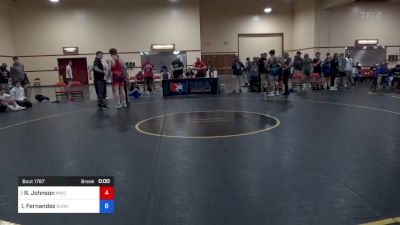 80 kg Rnd Of 16 - Riley Johnson, MWC Wrestling Academy vs Isai Fernandez, Sunkist Kids Monster Garage