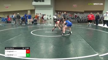 125 lbs Consolation - TJ England, Sepa vs Jacob Gardner, Gladiators (PA)