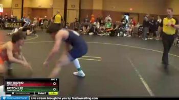 130 lbs Round 3 (4 Team) - Ben Davino, Gotcha STE vs Payton Lee, Team Gotcha