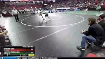 D1-152 lbs 3rd Place Match - Karsen Otis, Kimberly vs Hunter Rudzinski, Waterford