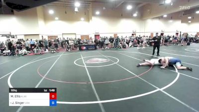 92 kg Quarters - Mason Ellis, Alabama Takedown Academy vs Jason Singer, Lion's Den Wrestling Club