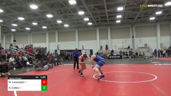 220 lbs Semifinal - Mason Lancaster, OK vs Hunter Catka, PA