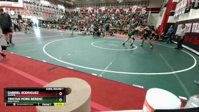 120 lbs Cons. Round 1 - Gabriel Rodriguez, Duarte vs Tristan Mork Berenc, Mira Costa