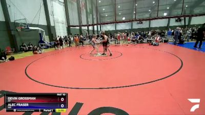 138 lbs Cons. Round 2 - Devin Grossman, MT vs Alec Fraser, WA