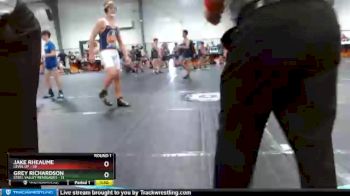 170 lbs Round 1 (8 Team) - Jake Rheaume, Level Up vs Grey Richardson, Steel Valley Renegades