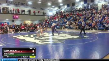 150 lbs Placement Matches (8 Team) - Gus Hames, Trion vs Tyler Nelson, Mt. Pisgah Christian School