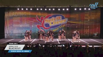 Aerial Elite - Blackout [2023 L2 Senior - D2 - Medium Day 2] 2023 Spirit Cheer Dance Grand Nationals & Cheer Nationals