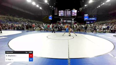 100 lbs Rnd Of 64 - Everett Stephens, Florida vs Tanner Tran, Tennessee