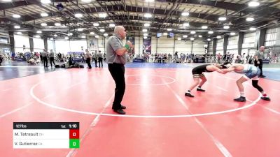 127 lbs Round Of 64 - Mitchell Tetreault, OH vs Vinnie Gutierrez, CA