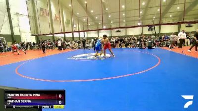 285 lbs Champ. Round 1 - Martin Huerta Pina, WA vs Nathan Serna, CA