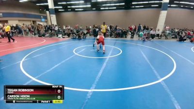 106-109 lbs Round 1 - Tegan Robinson, Texas vs Carson Hixon, Texas Elite Wrestling Club