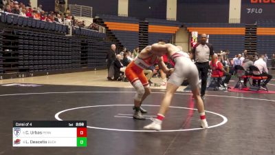 197 lbs Consi Of 4 - Cole Urbas, Pennsylvania vs Logan Deacetis, Bucknell