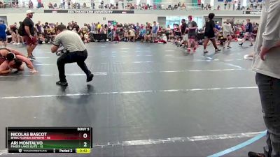 285 lbs Round 2 (6 Team) - Nicolas Bascot, BHWC Florida Supreme vs Ari Montalvo, Finger Lakes Elite